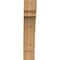 Ekena Millwork 6"W x 18"D x 30"H Merced Rough Sawn Knee Brace, Western Red Cedar BRC06X18X30MRC00RWR - alternate 2